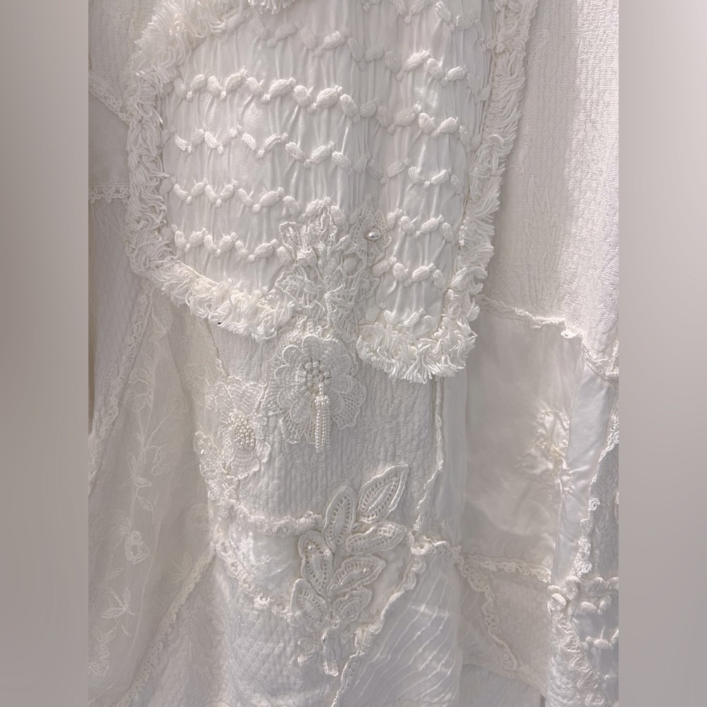 RARE Vintage Marnie Netz Knits Handlooms Kimono Bohemian Jacket - Picture 14 of 14